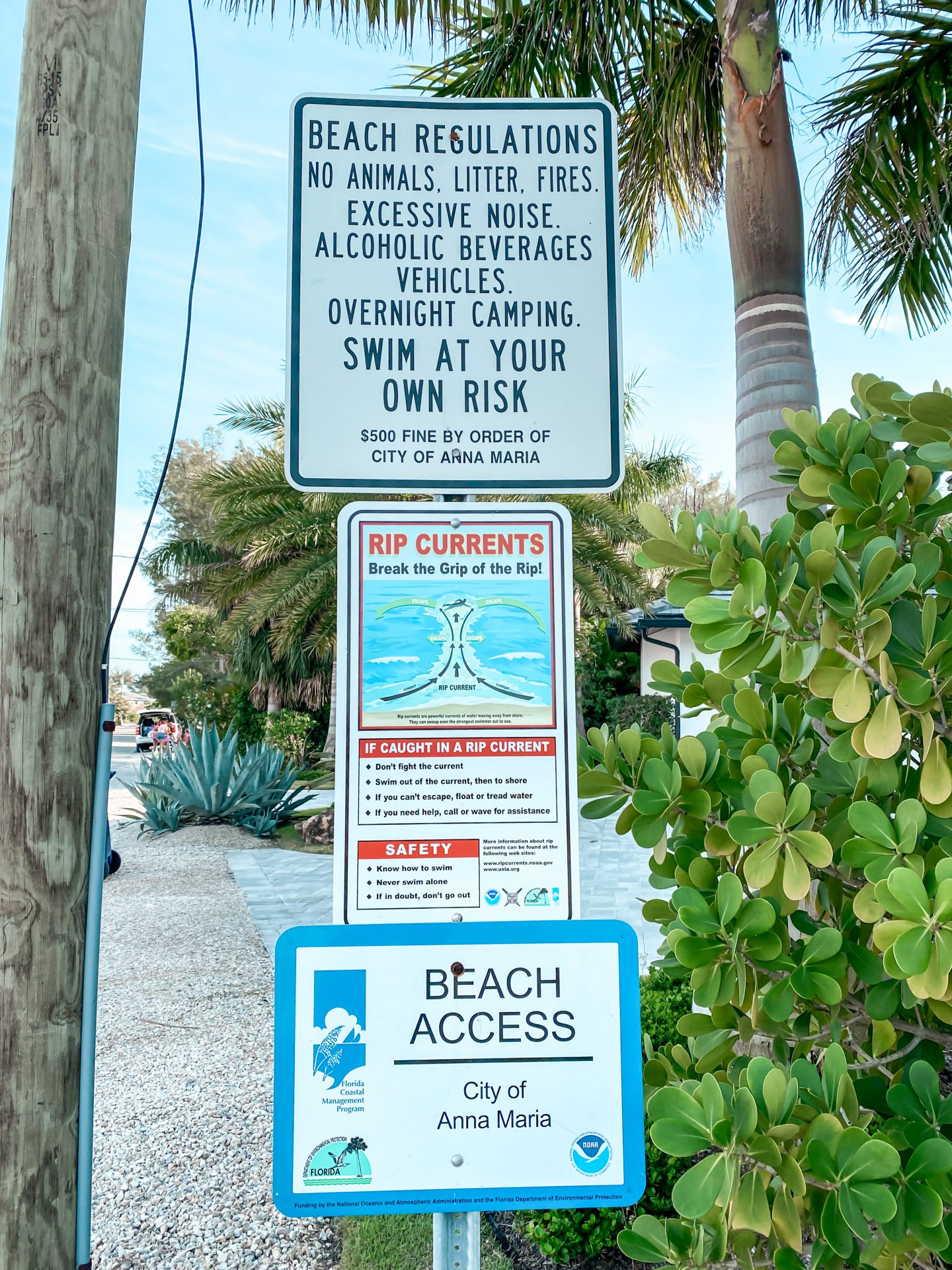 Anna Maria Island - Beach Access Rules