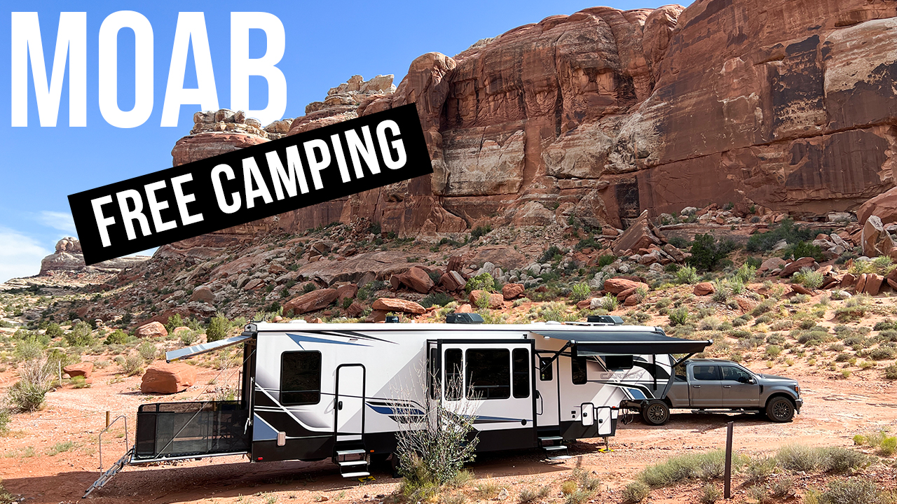 Free camping in Moab? Gemini Bridges Dispersed Camping